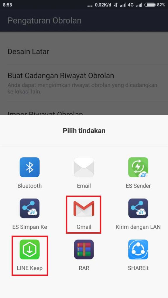 Cara Backup Dan Restore History Chat Line Dengan Mudah Kusnendar