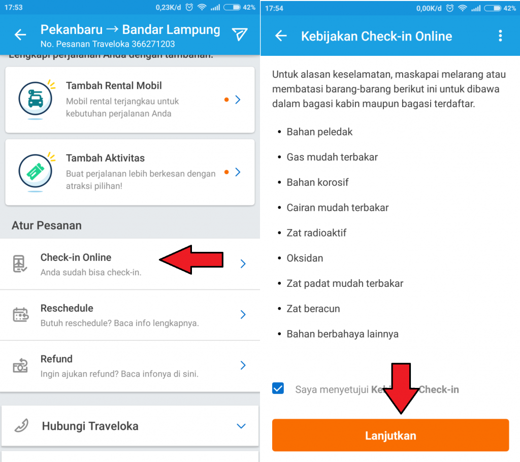 Cara Check In Online Lion Air Di Aplikasi Traveloka Kusnendar