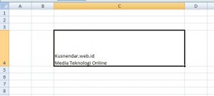 Cara Membuat Tulisan Baris Dalam Satu Kotak Excel Kusnendar