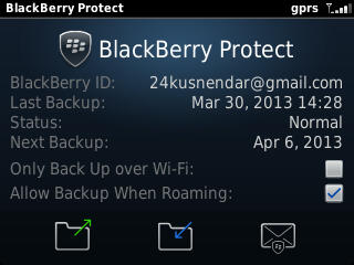 BlackBerry Protect Aktif