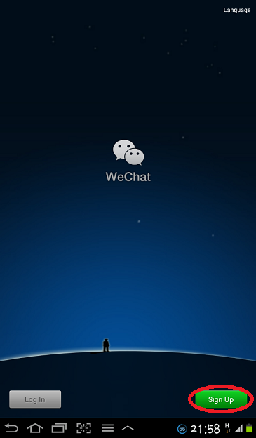 Daftar dan Buat ID WeChat