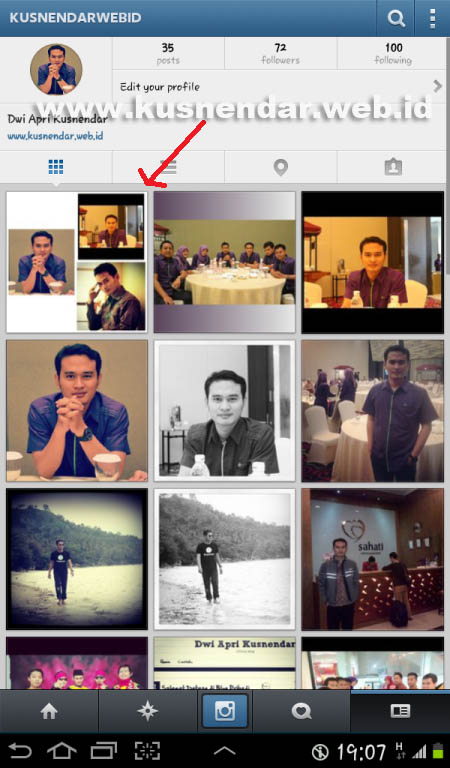cara upload banyak foto ke instagram