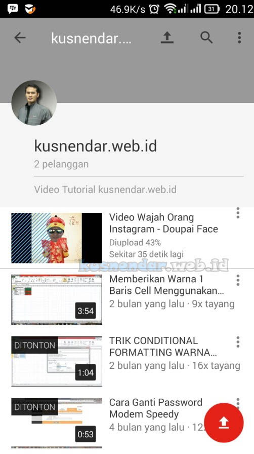 Upload Video Ke Youtube Android