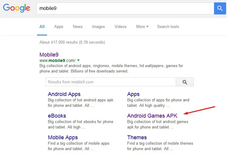 Googling Mobile9