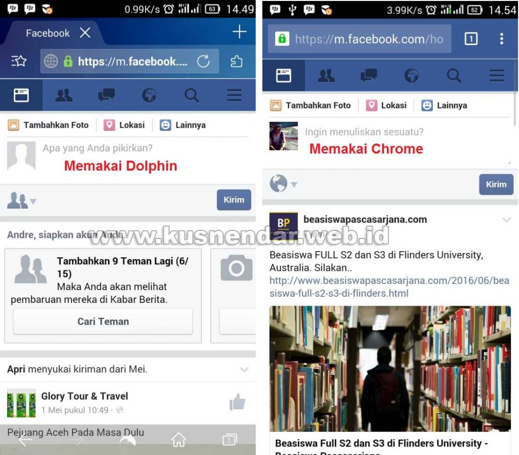 Cara Login Dua Akun Facebook Di Android – Kusnendar