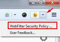 Webfilter security Policy