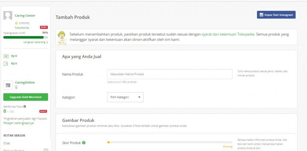 Cara Upload Produk Di Tokopedia Untuk Pemula – Kusnendar